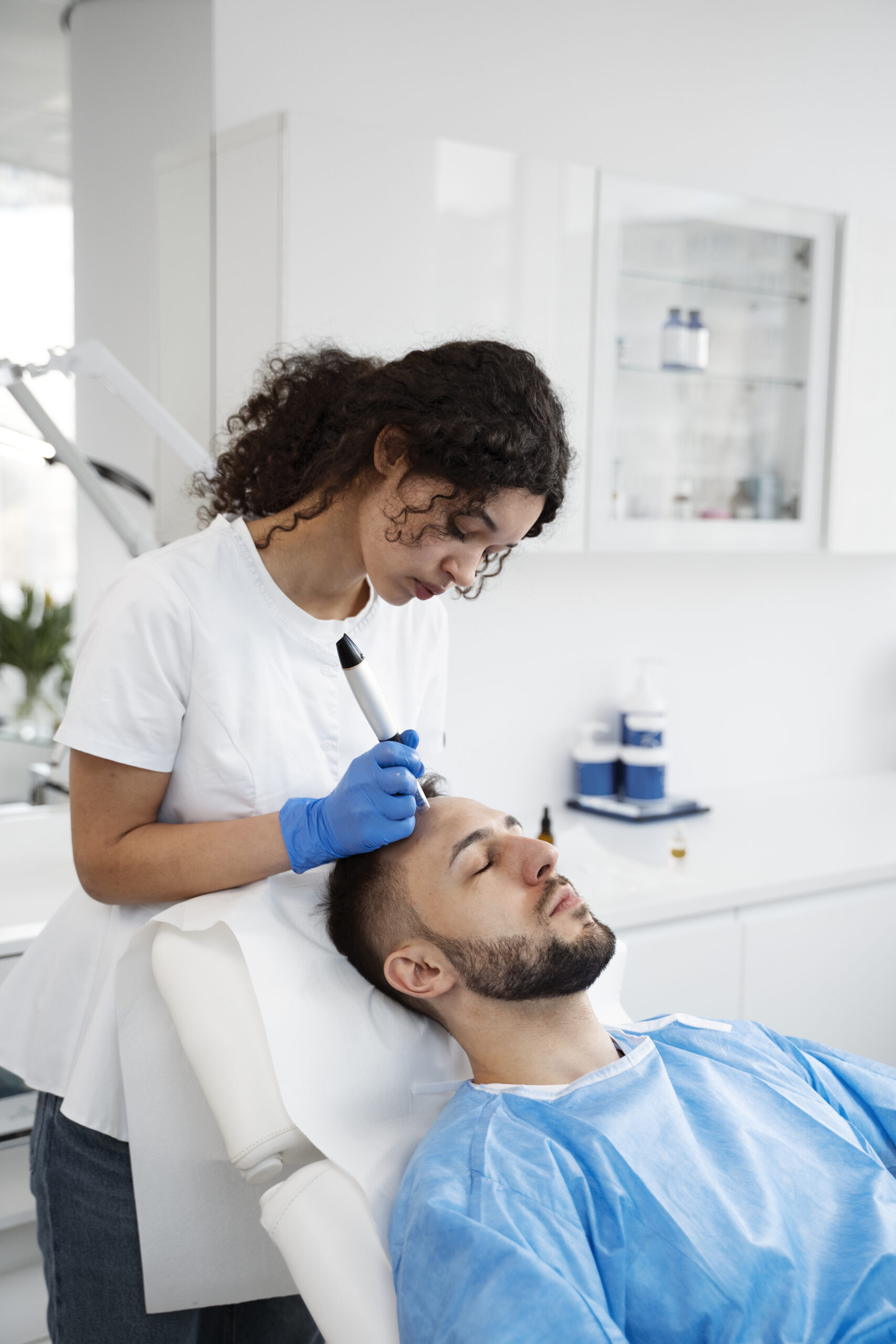 Hair restoration process